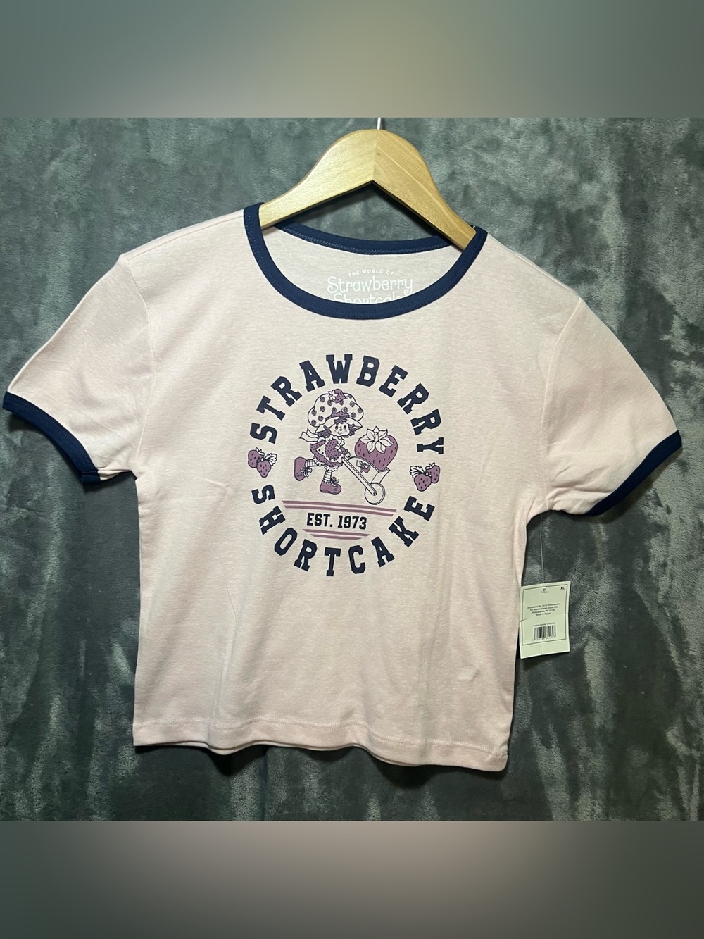 Pink Ringer Tee for Kids